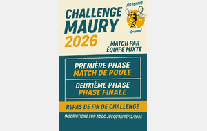 Challenge senior Christian Maury