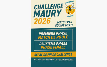 Challenge senior Christian Maury