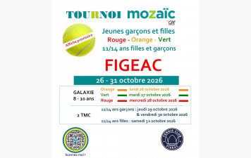 Tournoi Mozaïc à Figeac