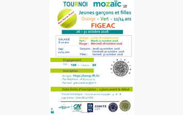 Tournoi Mozaïc à Figeac