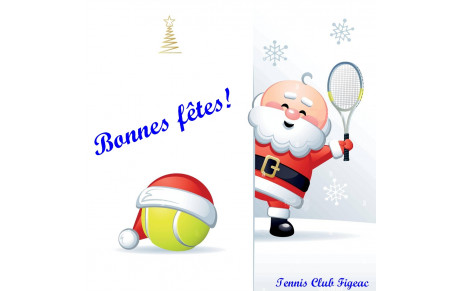 Fête de Noël à l'école de tennis