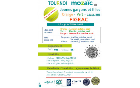 Tournoi Mozaïc à Figeac